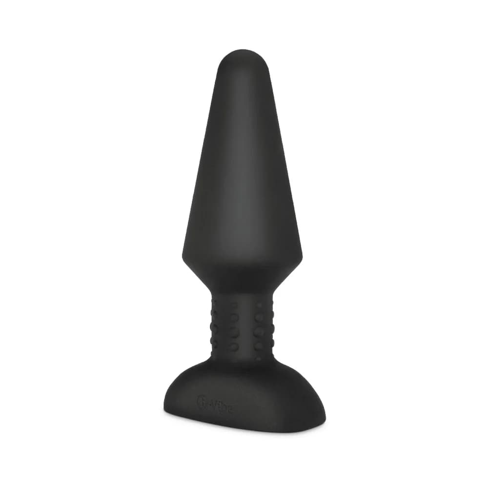b-Vibe Rimming XL Rotating and Vibrating Remote Control Plug Black thumbnail