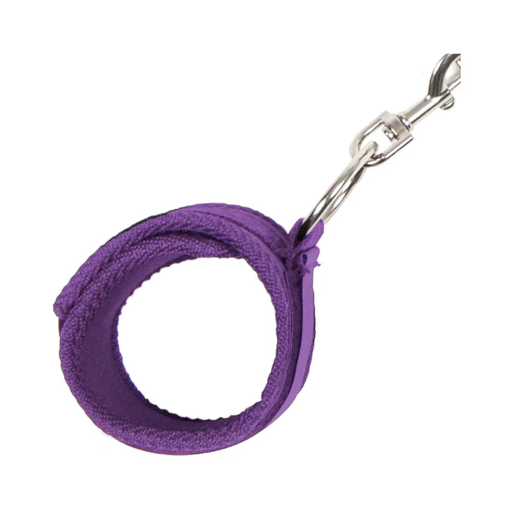 Lux Fetish 7-Piece Bed Spreader Playful Restraint System Purple thumbnail