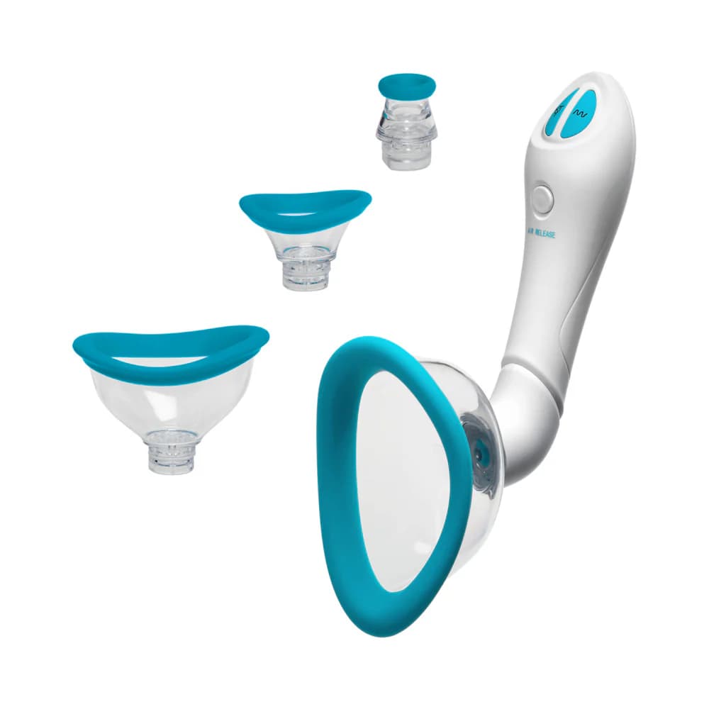 Bloom - Intimate Body Pump - Automatic - Vibrating - Rechargeable Blue/White thumbnail