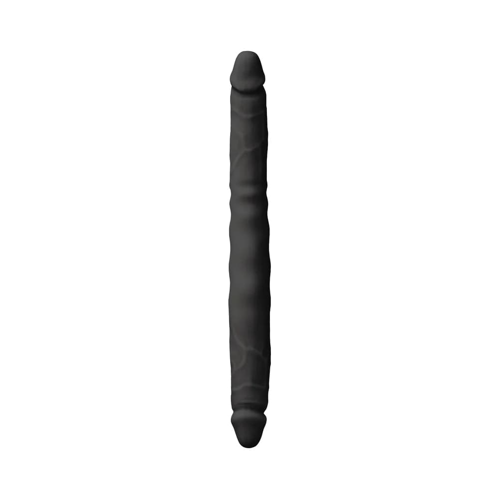 Colours Double Pleasure 12 in. Dual Ended Dildo Black thumbnail