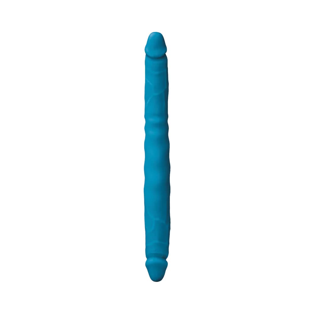 Colours Double Pleasure 12 in. Dual Ended Dildo Blue thumbnail
