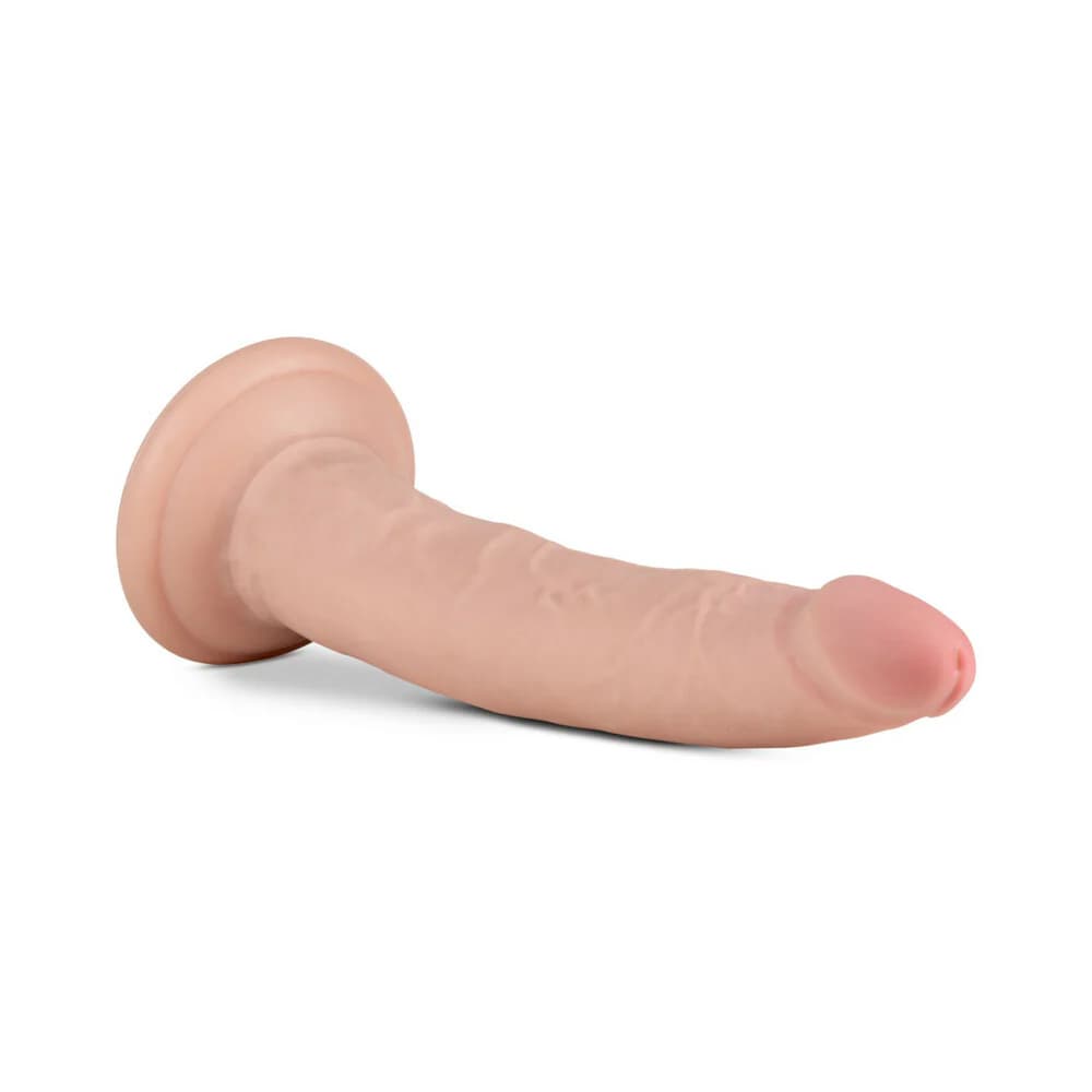 Au Naturel Jack 7.5 in. Posable Dual Density Dildo Beige thumbnail