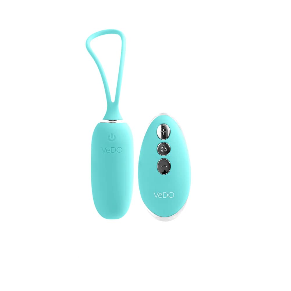 Vedo Kiwi Rechargeable Insertable Tease Me Turquise Bullet thumbnail