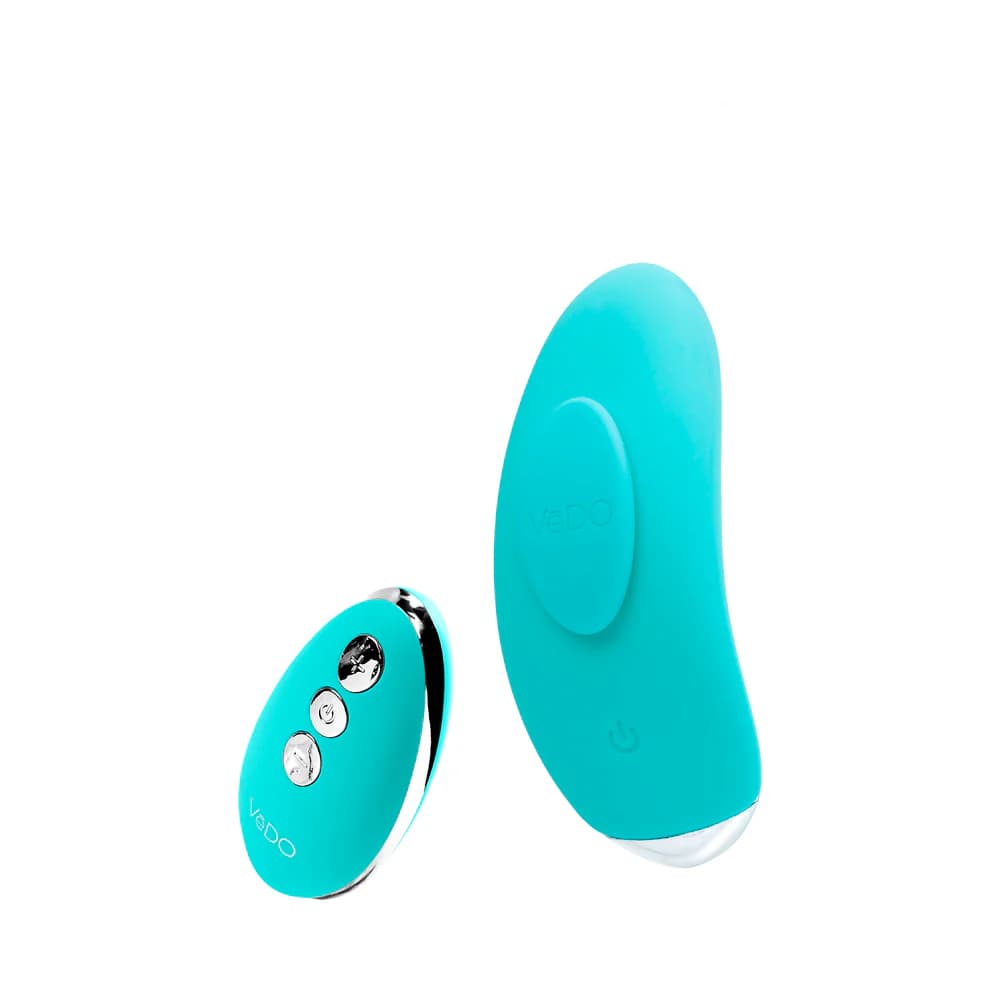 VeDO Niki Rechargeable Panty Vibe Tease Me Turquoise thumbnail