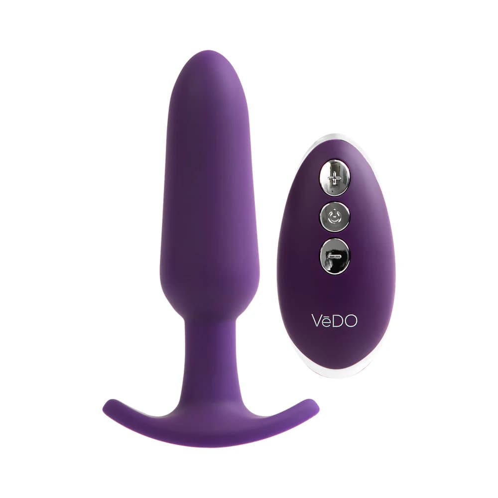 Bump Plus Rechargeable Remote Control Anal Vibe Purple thumbnail