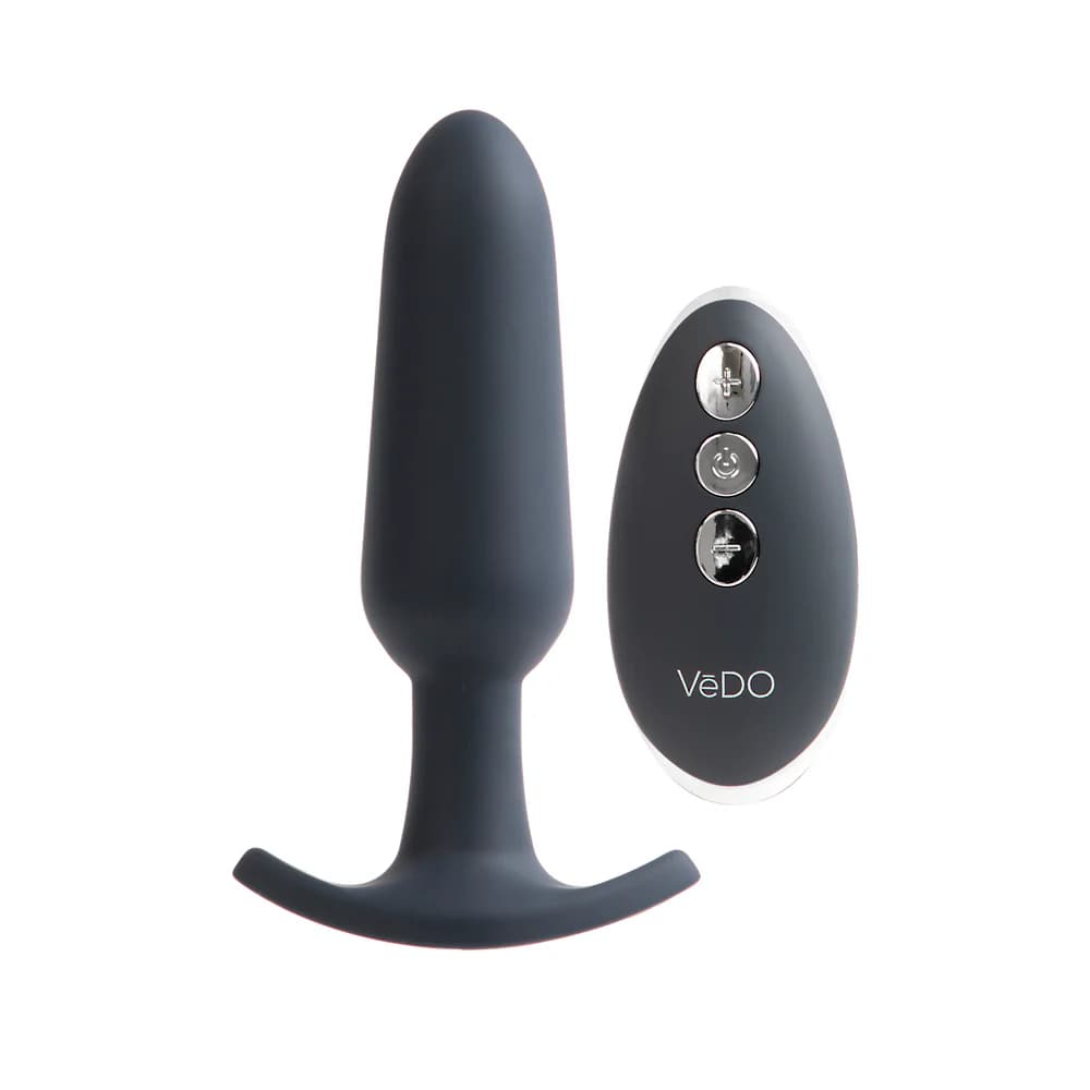 Bump Plus Rechargeable Remote Control Anal Vibe Black thumbnail