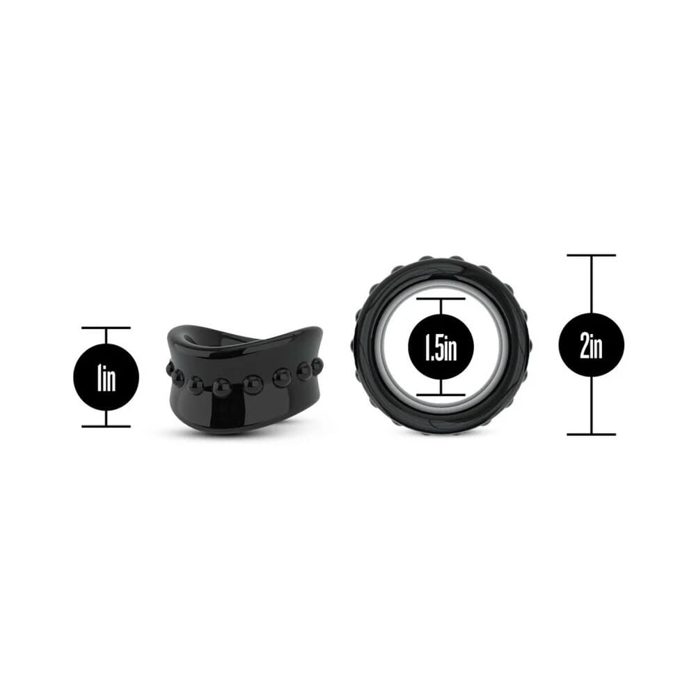 Stay Hard Beef Ball Stretcher 1.5 in. Black thumbnail