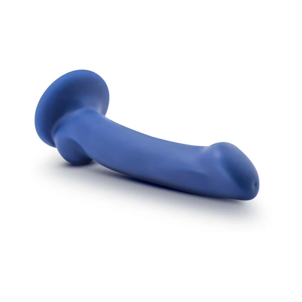 Avant D10 Ergo Mini 7 in. Dual Density Silicone Dildo Indigo thumbnail