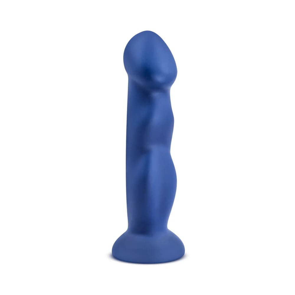 Avant D12 Suko 8 in. Dual Density Silicone Dildo Indigo thumbnail
