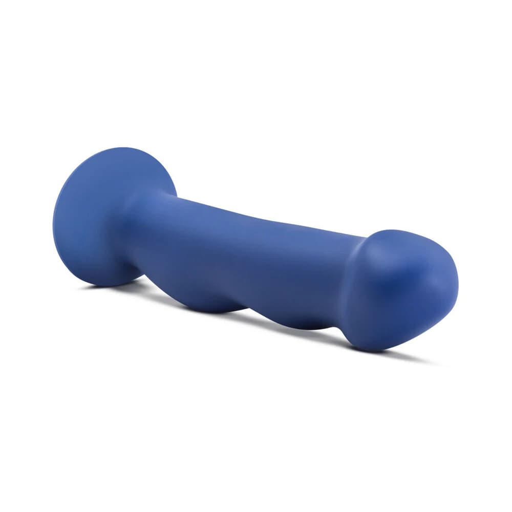 Avant D12 Suko 8 in. Dual Density Silicone Dildo Indigo thumbnail