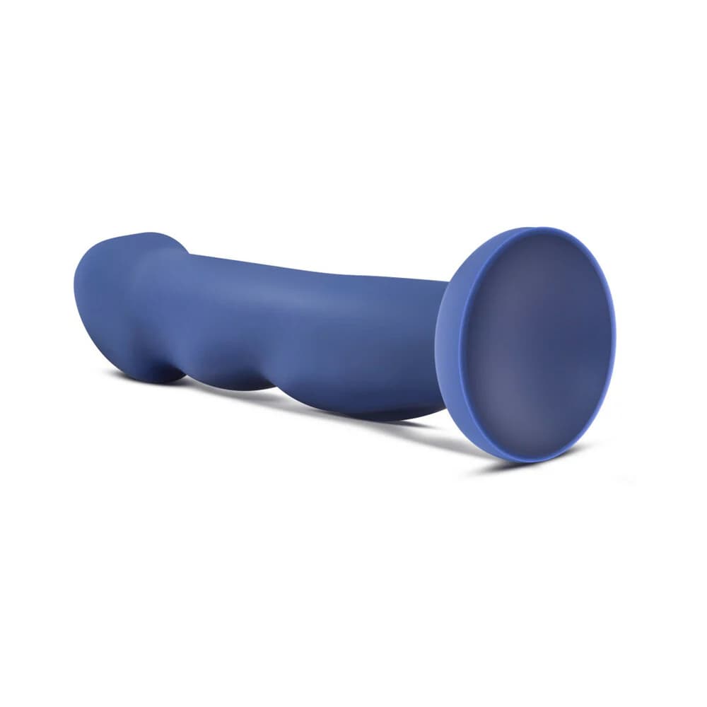 Avant D12 Suko 8 in. Dual Density Silicone Dildo Indigo thumbnail