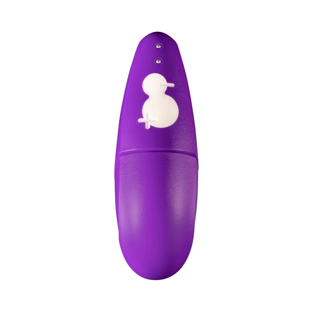 ROMP Free Rechargeable Silicone Pleasure Air Clitoral Vibrator Purple thumbnail