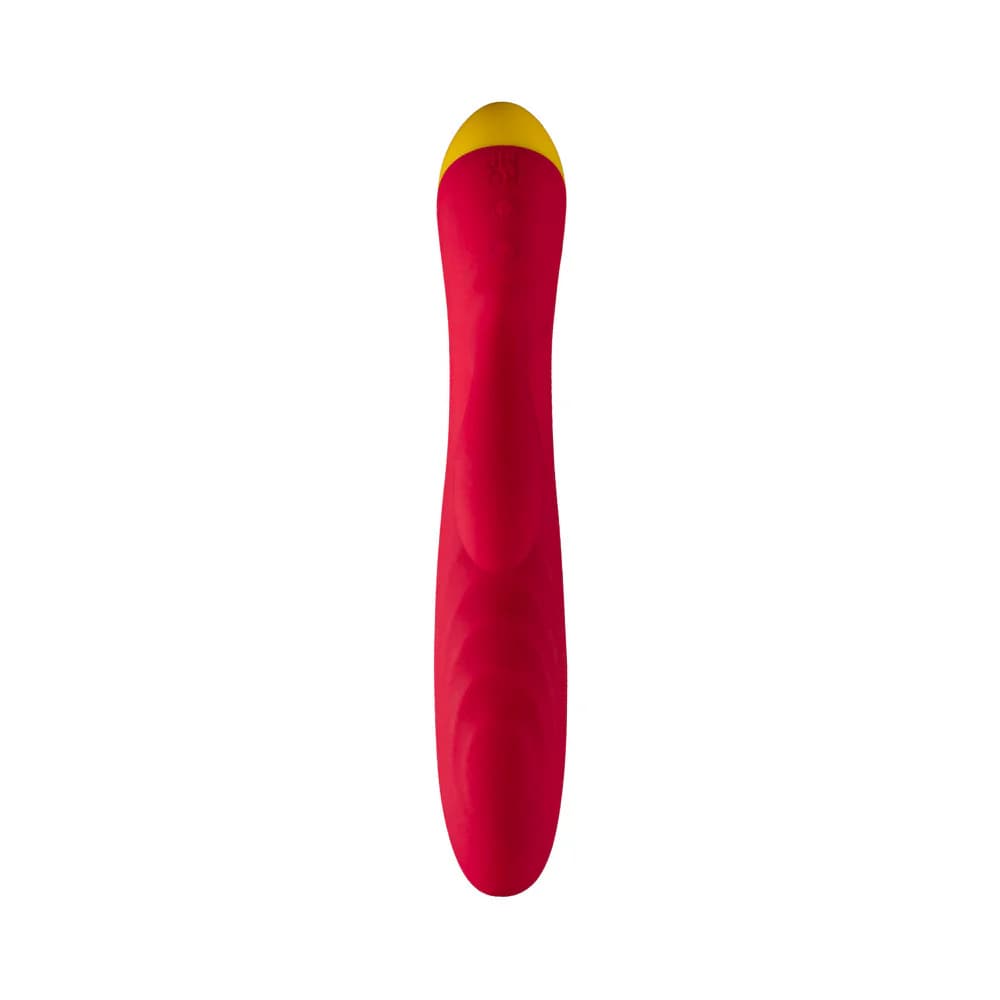 ROMP Jazz Rechargeable Silicone Rabbit Vibrator Berry thumbnail