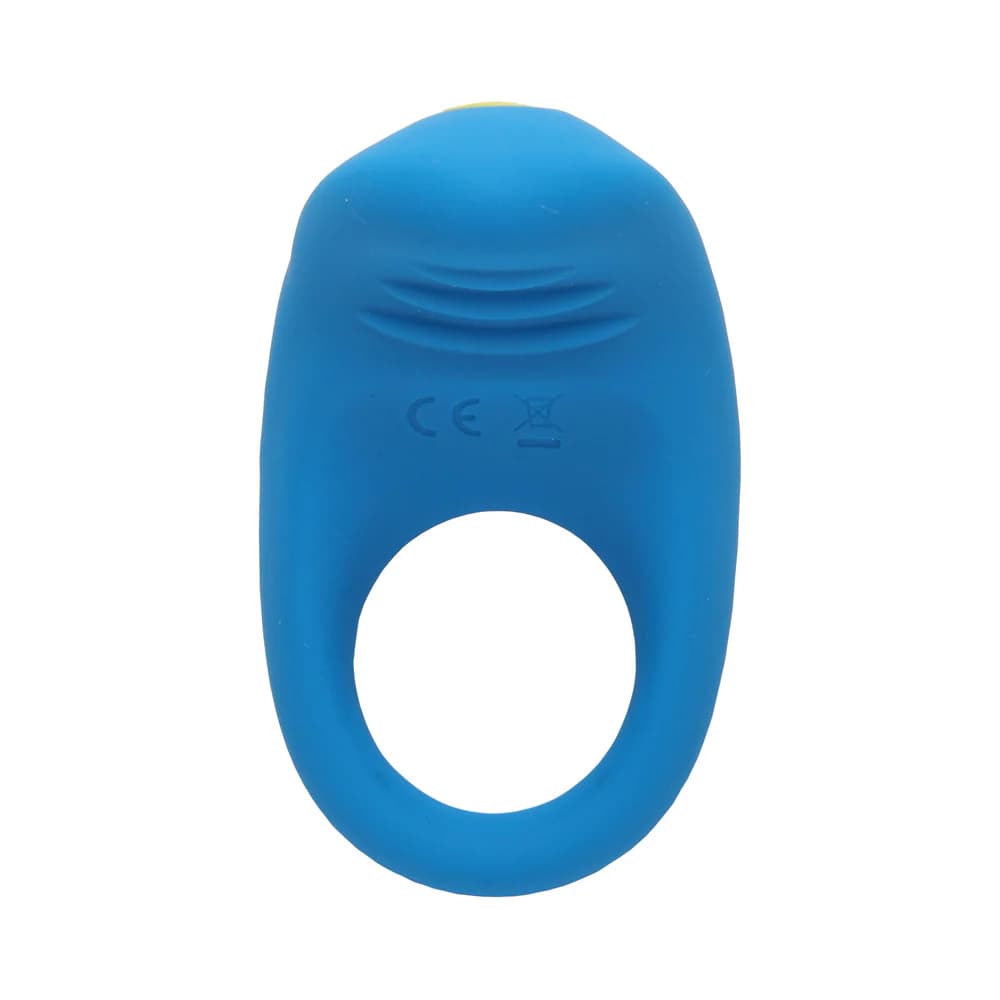 ROMP Juke Rechargeable Silicone Vibrating Penis Ring Light Blue thumbnail