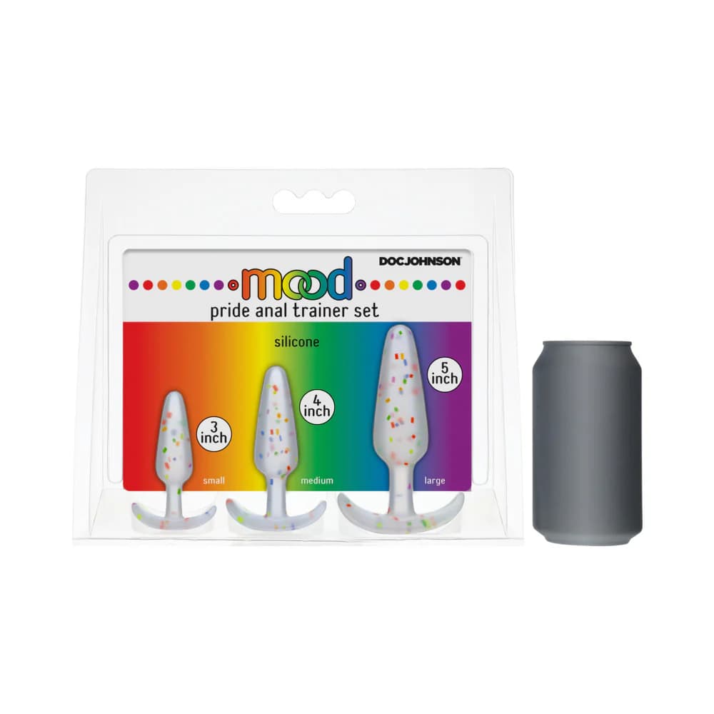 Mood Pride Anal Plug Training Set 3-Piece thumbnail