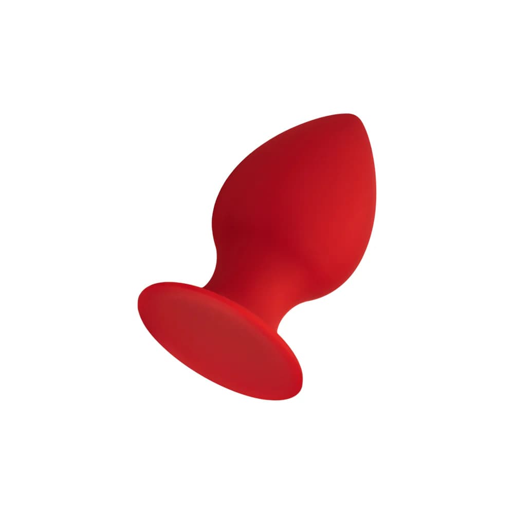 Forto F-98 Cone Silicone Anal Plug Small Red thumbnail