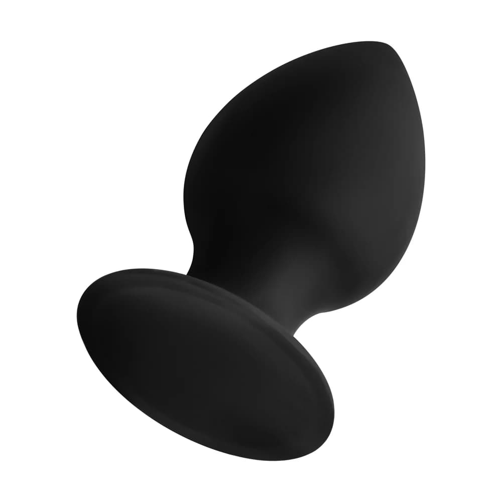 Forto F-98 Cone Silicone Anal Plug Large Black thumbnail