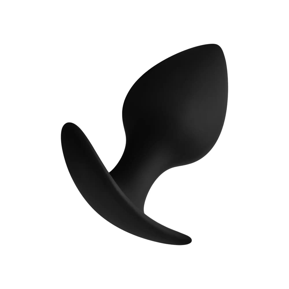 Forto F-60 Spade Silicone Anal Plug Small Black thumbnail