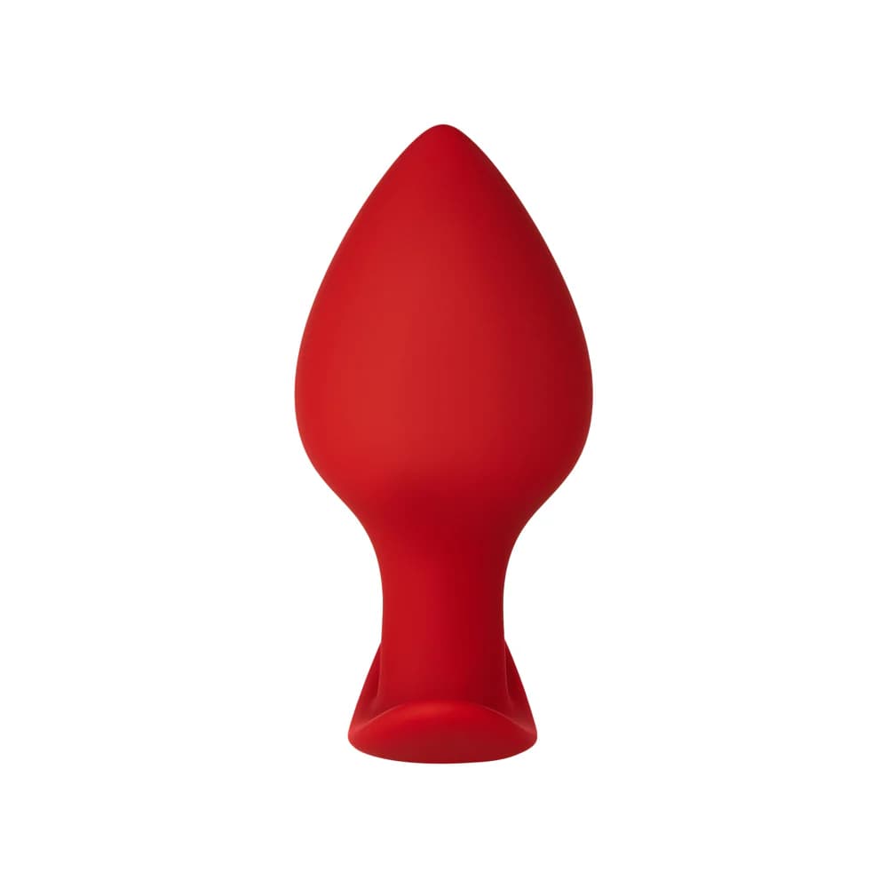 Forto F-60 Spade Silicone Anal Plug Small Red thumbnail