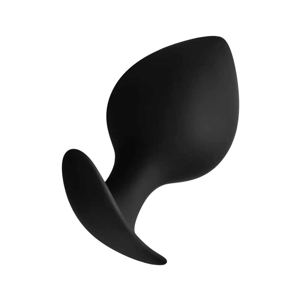 Forto F-60 Spade Silicone Anal Plug Medium Black thumbnail