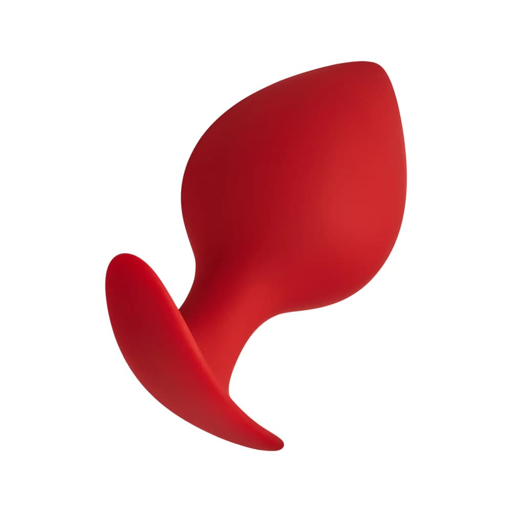 Forto F-60 Spade Silicone Anal Plug Medium Red thumbnail