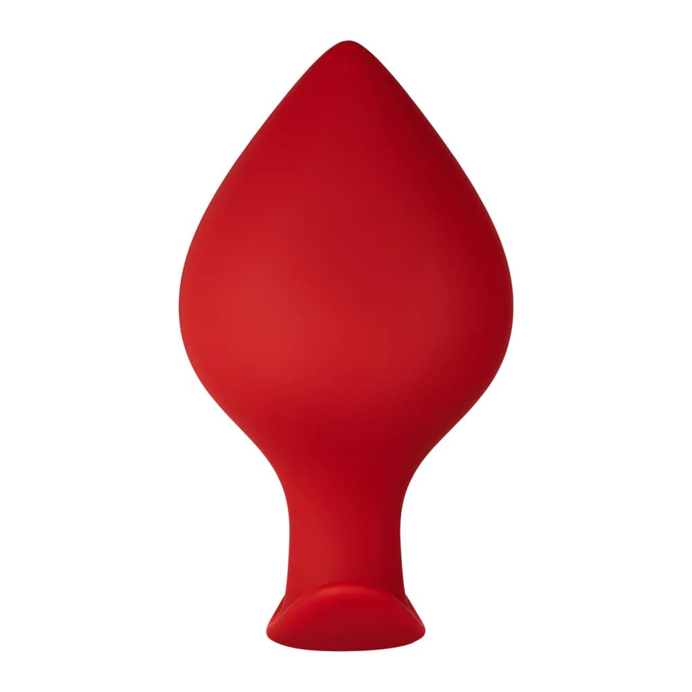Forto F-60 Spade Silicone Anal Plug Large Red thumbnail