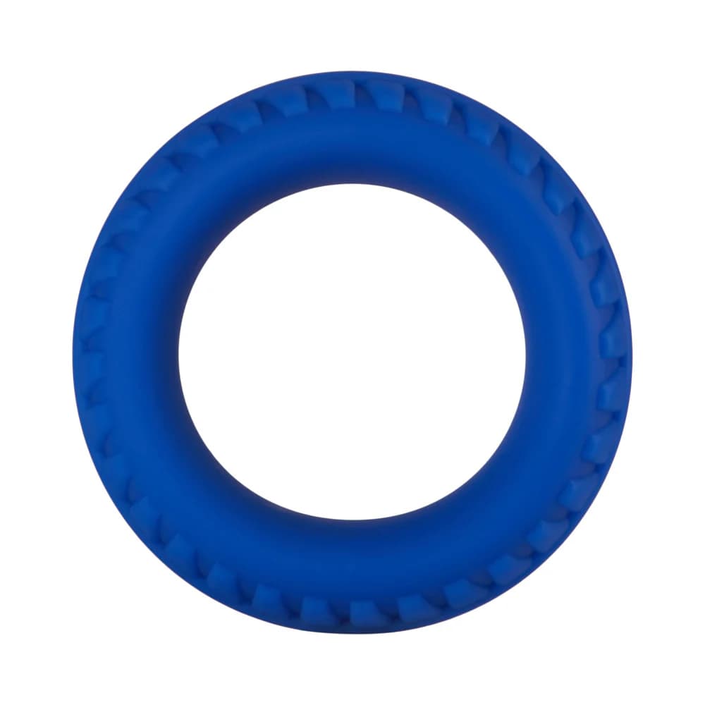 Forto F-12 Liquid Silicone Cockring 35mm Blue thumbnail