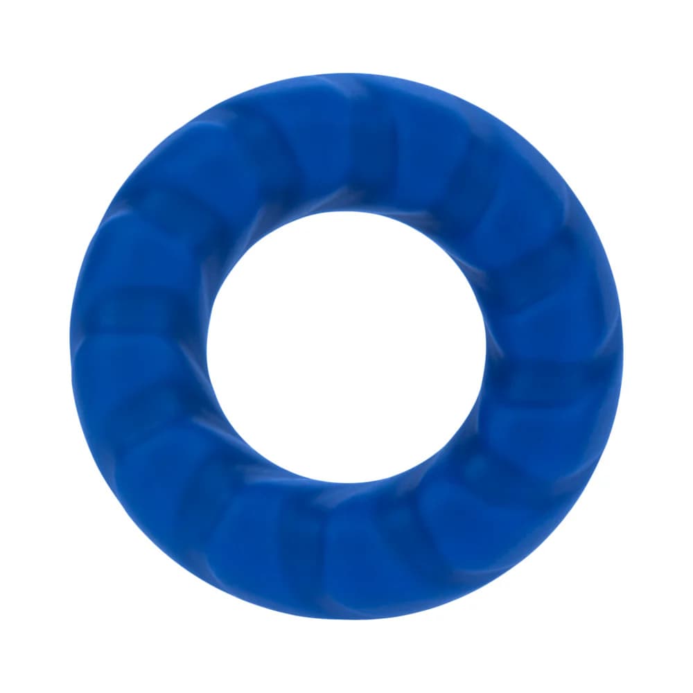 Forto F-25 Liquid Silicone Cockring 23mm Blue thumbnail