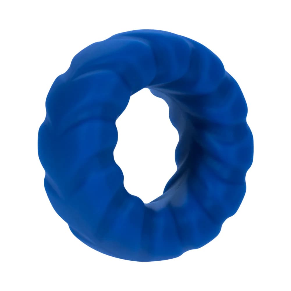 Forto F-25 Liquid Silicone Cockring 23mm Blue thumbnail