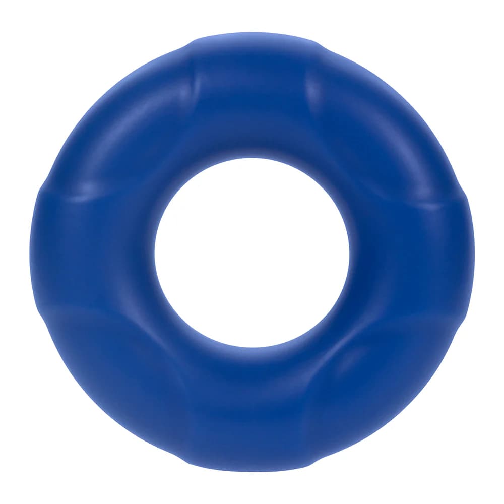 Forto F-33 Liquid Silicone Cockring Large Blue thumbnail