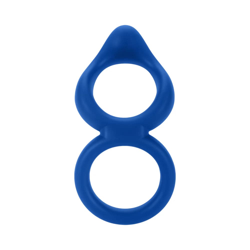 Forto F-88 Liquid Silicone Cock & Ball Ring Blue thumbnail