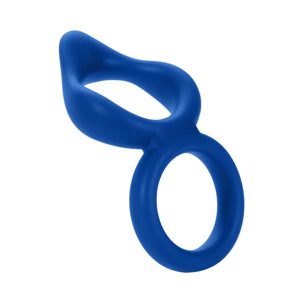 Forto F-88 Liquid Silicone Cock & Ball Ring Blue thumbnail