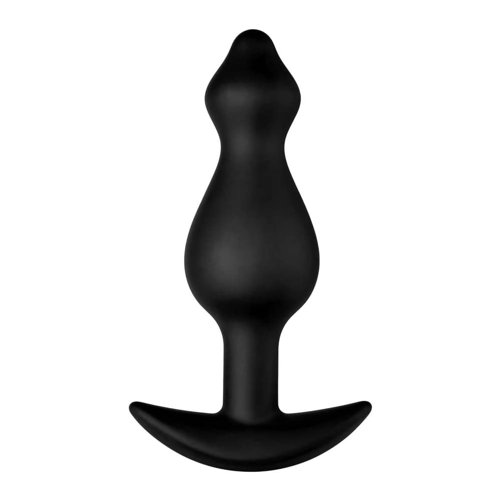 Forto F-78 Pointee Silicone Anal Plug Large Black thumbnail