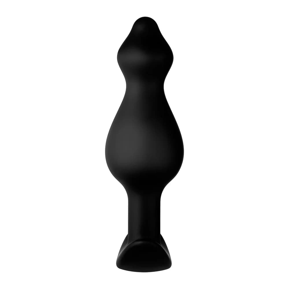 Forto F-78 Pointee Silicone Anal Plug Large Black thumbnail