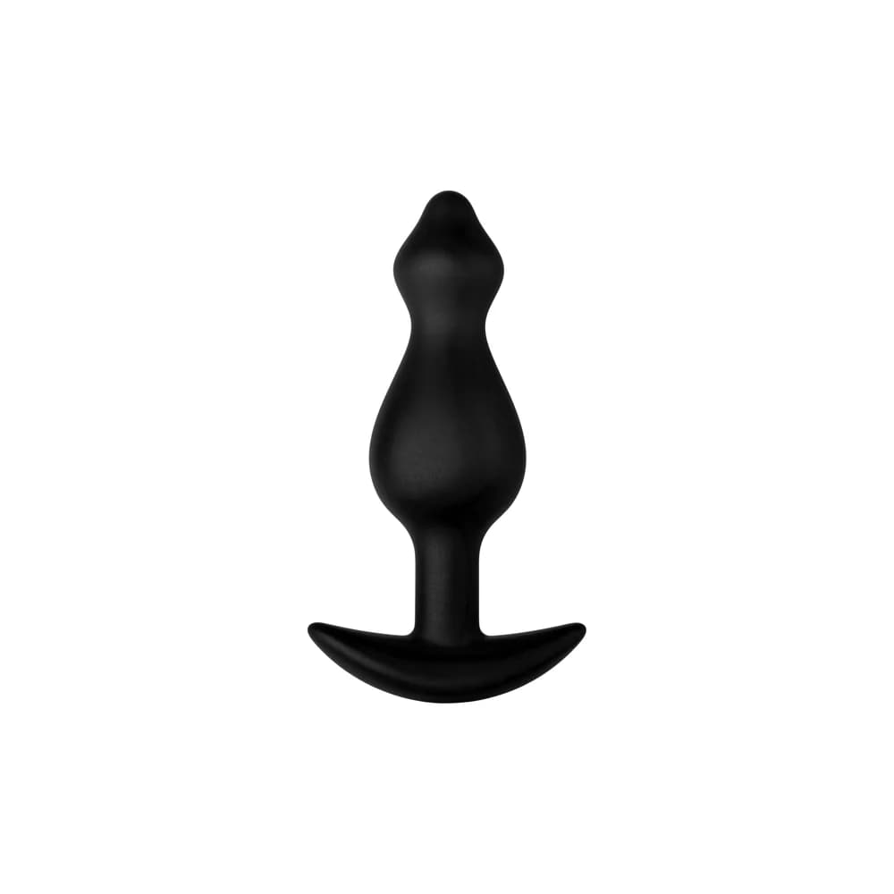 Forto F-78 Pointee Silicone Anal Plug Small Black thumbnail