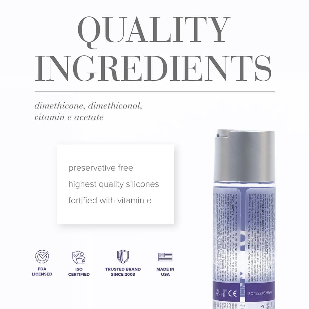JO Xtra Silky Silicone Lubricant 4 oz. thumbnail