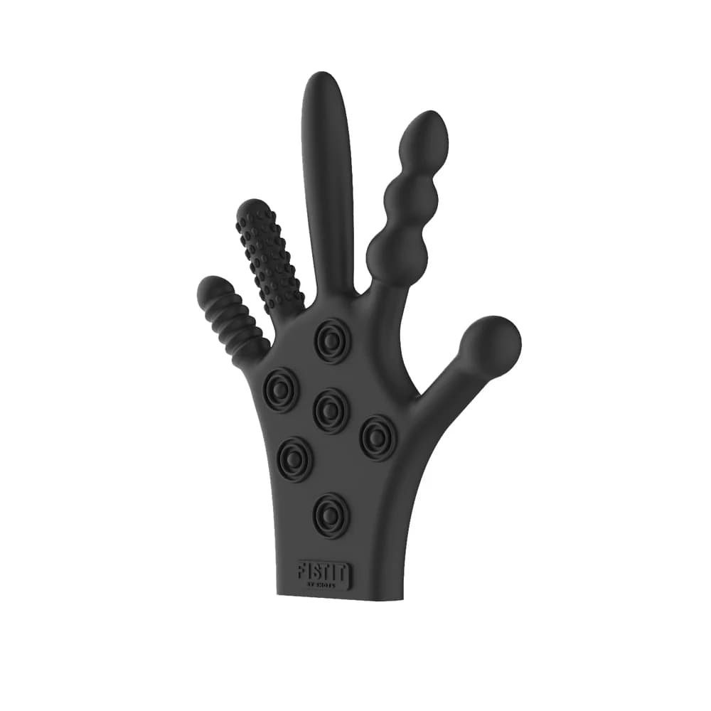Fist It Silicone Stimulation Glove Black thumbnail