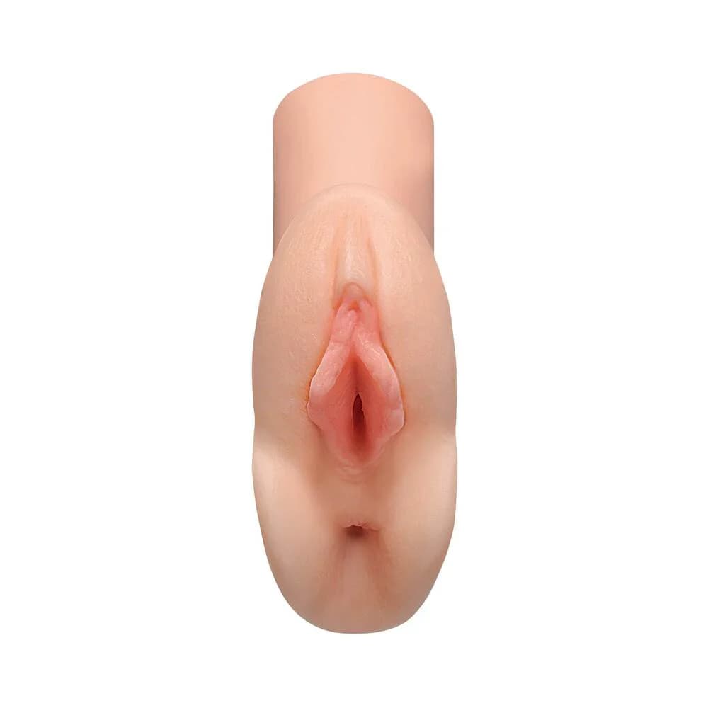 PDX Plus Perfect Pussy Double Stroker Beige thumbnail