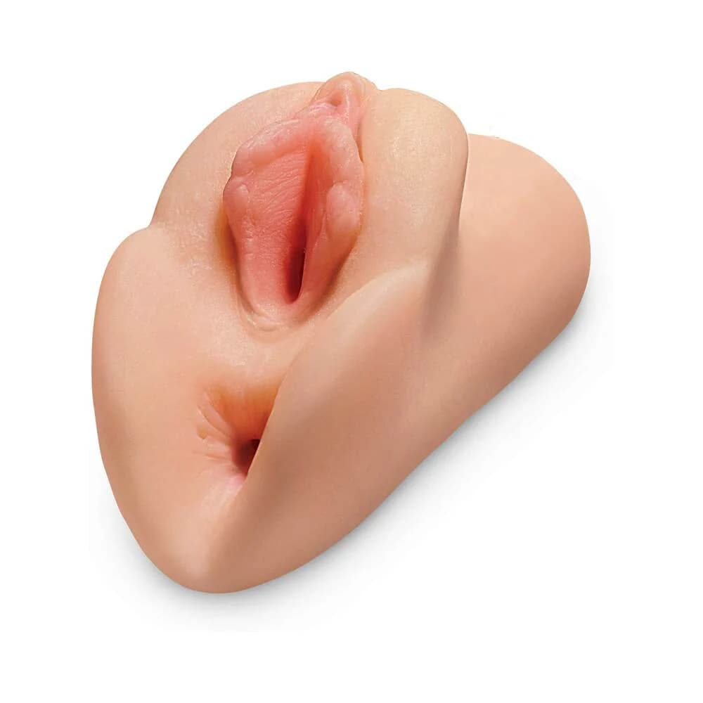 PDX Plus Perfect Pussy Double Stroker Beige thumbnail