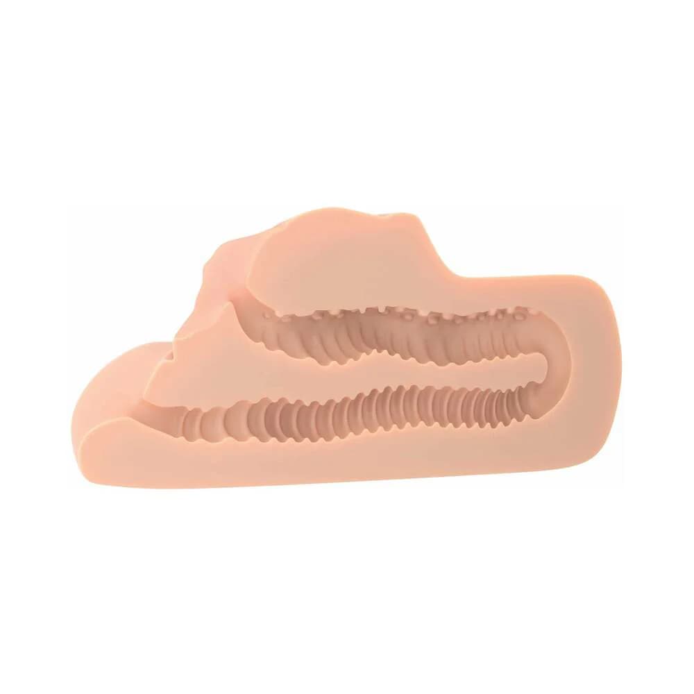 PDX Plus Perfect Pussy Double Stroker Beige thumbnail