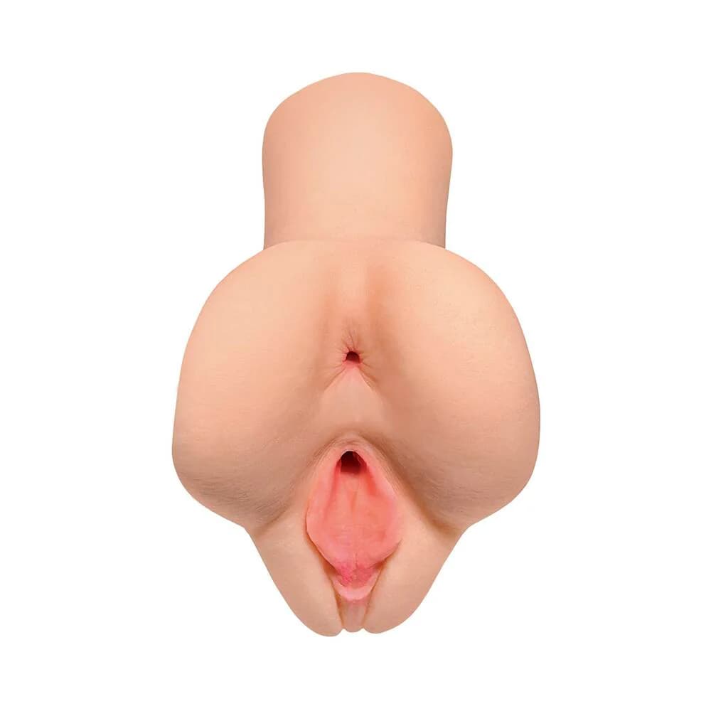 PDX Plus Pick Your Pleasure Dual Entry Stroker Beige thumbnail