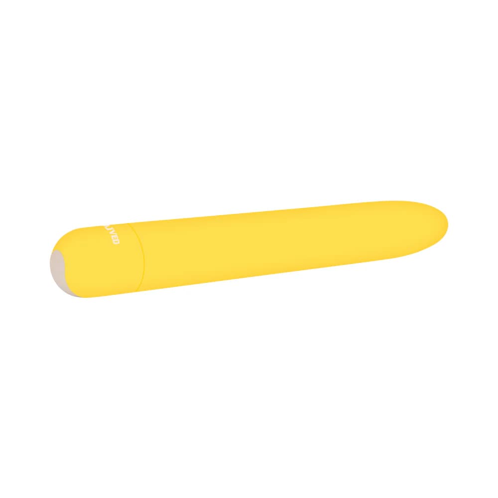 Evolved Sunny Sensations Rechargeable Silicone Sli mline Vibrator Yellow thumbnail