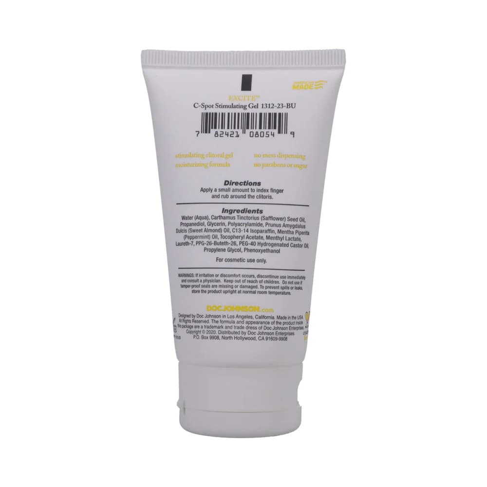 Doc Johnson Excite C-Spot Stimulating Cream 2 oz. thumbnail