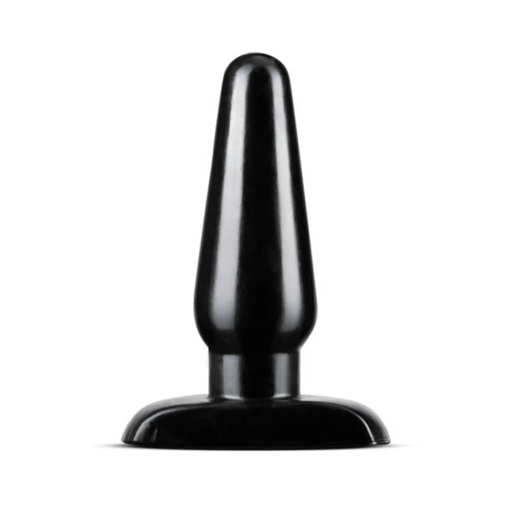 Anal Adventures Basic Anal Plug Medium Black thumbnail