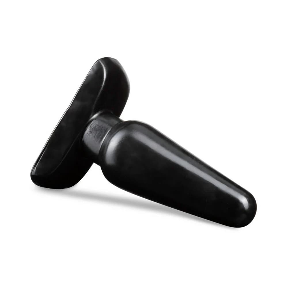 Anal Adventures Basic Anal Plug Medium Black thumbnail