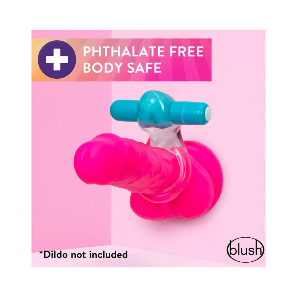 Play with Me Delight Vibrating C-Ring Blue thumbnail