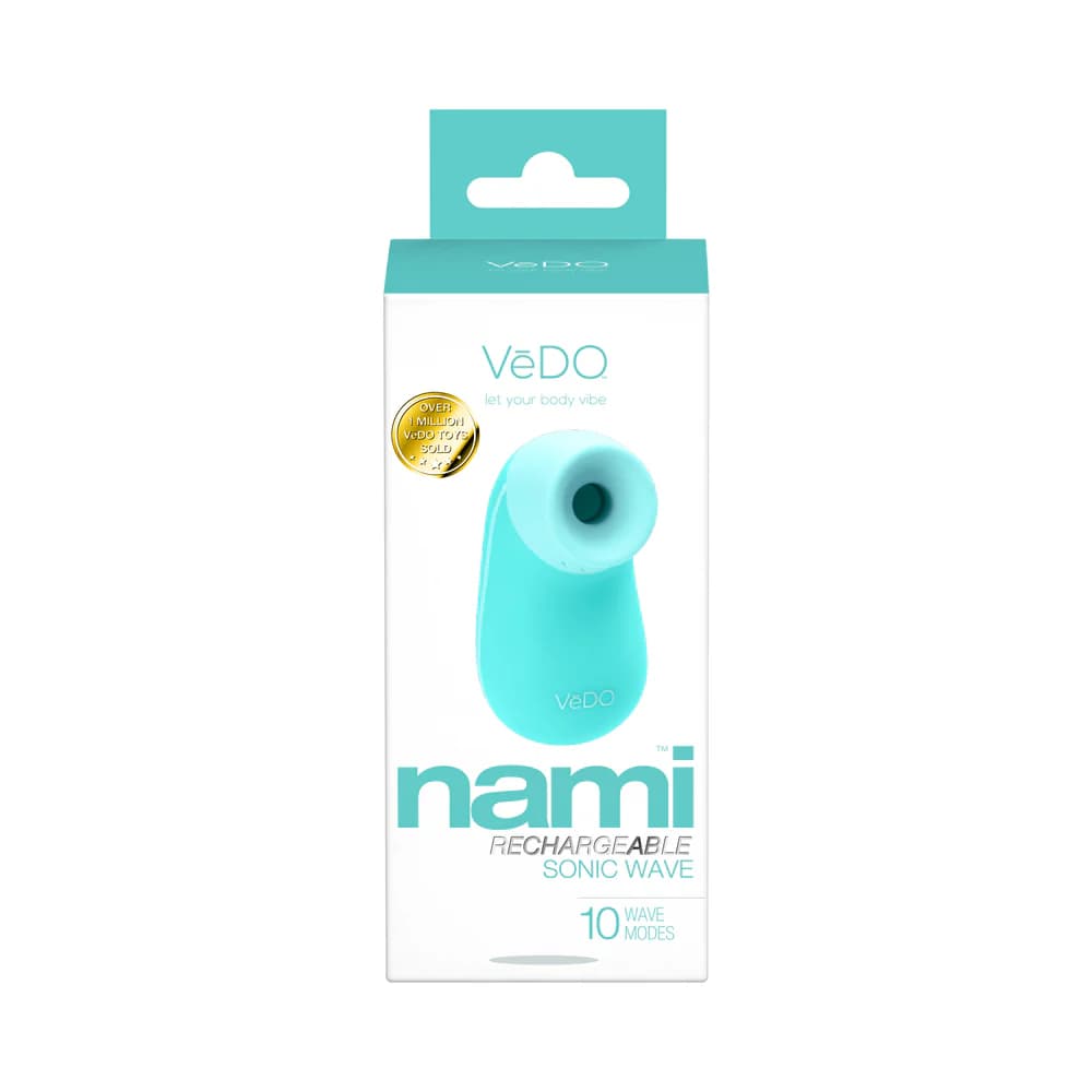 Vedo Nami Rechargeable Sonic Vibe Tease Me Turquoise thumbnail 6