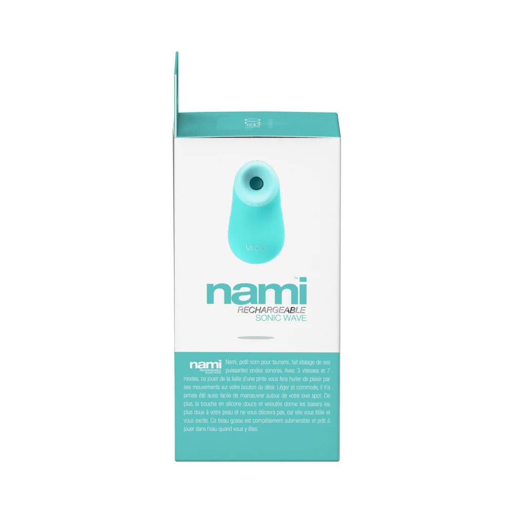 Vedo Nami Rechargeable Sonic Vibe Tease Me Turquoise thumbnail 7