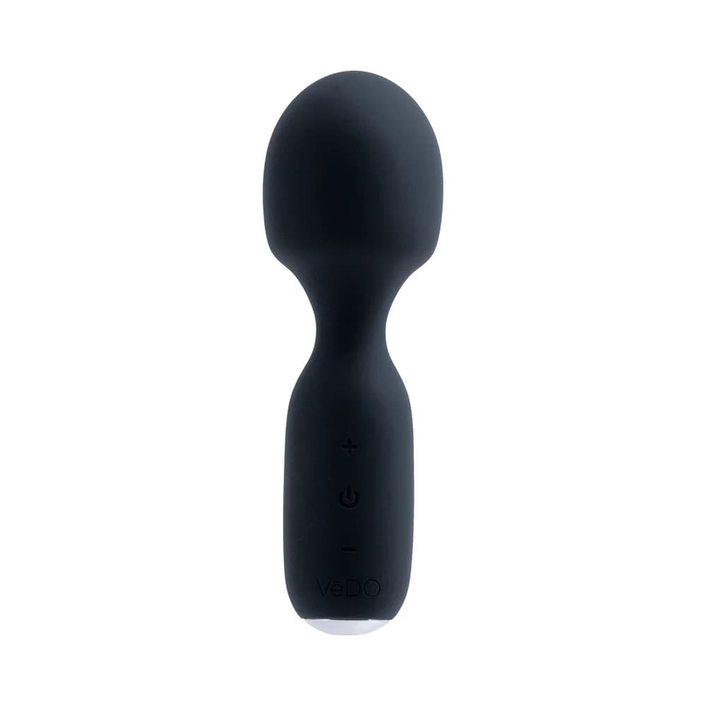 Vedo Wini Rechargeable Mini Wand Just Black thumbnail