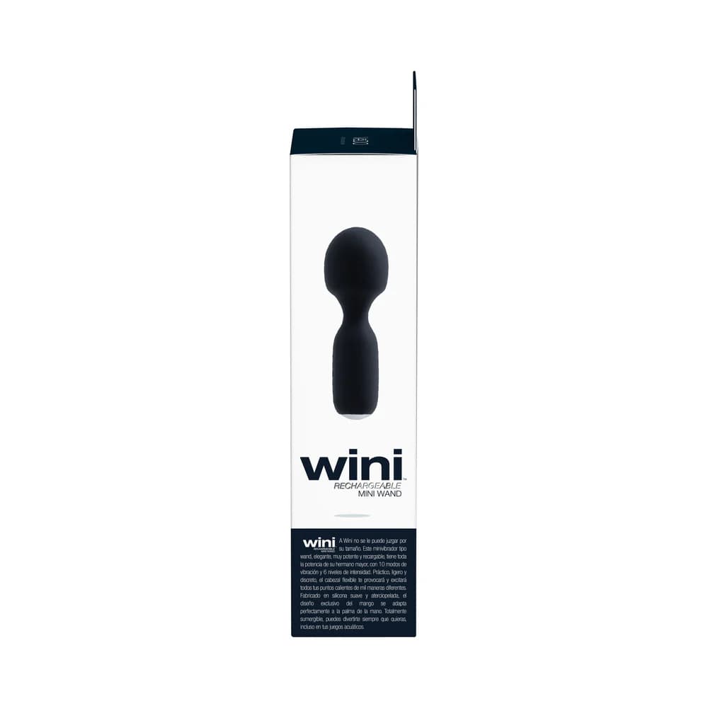 Vedo Wini Rechargeable Mini Wand Just Black thumbnail 7